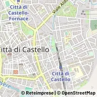Kartta Città di Castello