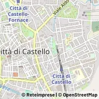 Kartta Città di Castello