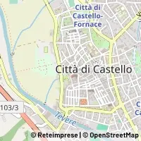 Mapa Città di Castello