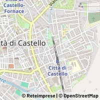 Mapa Città di Castello