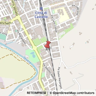 Mappa Via Francesco Pierucci, 7, 06012 Città di Castello, Perugia (Umbria)