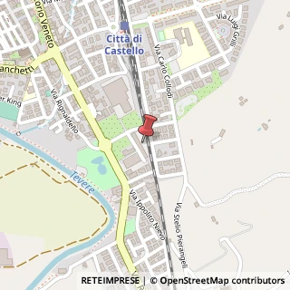 Mappa Via Francesco Pierucci, 06012 Città di Castello PG, Italia, 06012 Città di Castello, Perugia (Umbria)