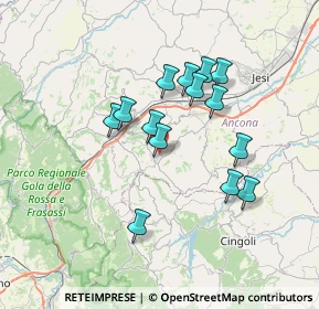 Mappa 60034 Cupramontana AN, Italia (6.20714)