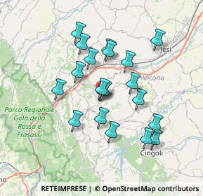 Mappa 60034 Cupramontana AN, Italia (6.301)