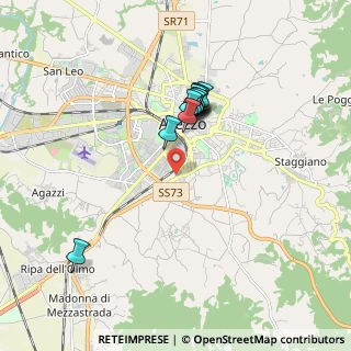 Mappa Via Sala Vecchia, 52100 Arezzo AR, Italia (1.53182)