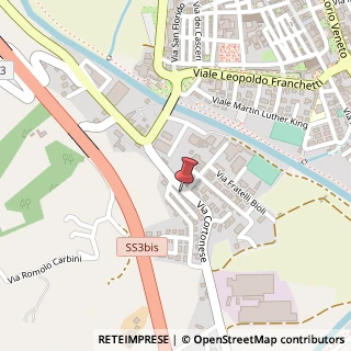 Mappa Via Cortonese, 11, 06012 Città di Castello, Perugia (Umbria)