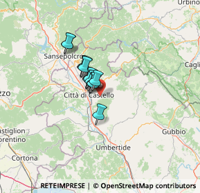 Mappa Vocabolo Sasso, 06012 Città di Castello PG, Italia (7.59846)