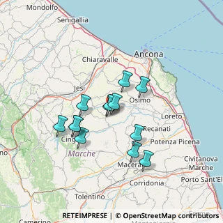 Mappa Via Pellucca, 60024 Filottrano AN, Italia (11.59231)