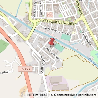Mappa Via Umberto Giordano, 7, 06012 Città di Castello, Perugia (Umbria)