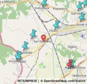 Mappa Via loc, 52100 Arezzo AR, Italia (3.07182)
