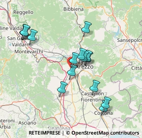 Mappa Via loc, 52100 Arezzo AR, Italia (14.64333)