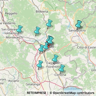Mappa Via Andrea del Verrocchio, 52100 Arezzo AR, Italia (13.01077)