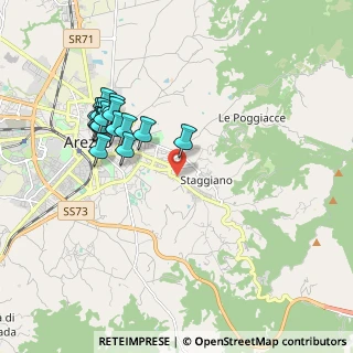 Mappa Via Anconetana, 52100 Arezzo AR, Italia (1.90067)