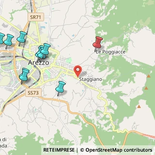 Mappa Via Anconetana, 52100 Arezzo AR, Italia (2.92818)