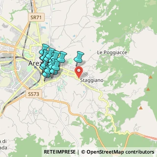 Mappa Via Anconetana, 52100 Arezzo AR, Italia (1.75588)