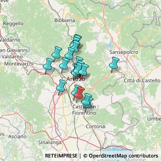 Mappa Via Anconetana, 52100 Arezzo AR, Italia (9.3165)