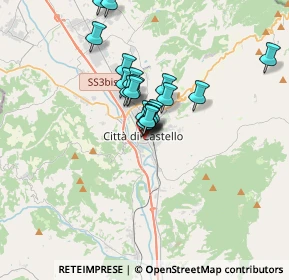 Mappa Via Mattonata, 06012 Città di Castello PG, Italia (2.5615)