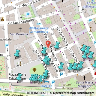 Mappa Via Mattonata, 06012 Città di Castello PG, Italia (0.08889)