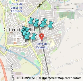 Mappa Piazza della Repubblica, 06012 Città di Castello PG, Italia (0.382)