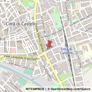 Mappa Via Carlo Liviero, 2/G, 06012 Città di Castello, Perugia (Umbria)