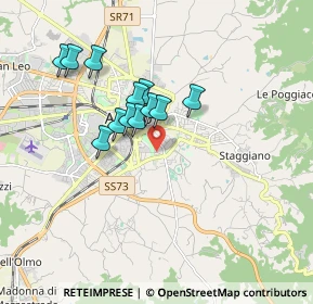 Mappa Via Vittore Carpaccio, 52100 Arezzo AR, Italia (1.4625)