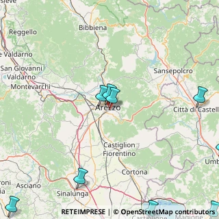 Mappa Via Vittore Carpaccio, 52100 Arezzo AR, Italia (32.75417)