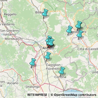 Mappa Via Vittore Carpaccio, 52100 Arezzo AR, Italia (11.94929)