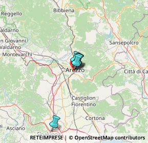 Mappa Via Galliano Maggiore, 52100 Arezzo AR, Italia (41.6105)