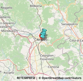 Mappa Via Po, 52100 Arezzo AR, Italia (52.96364)