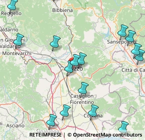 Mappa Via Galliano Maggiore, 52100 Arezzo AR, Italia (21.64938)