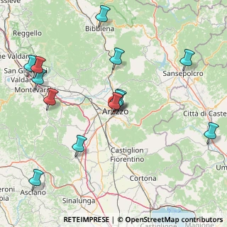 Mappa Via Po, 52100 Arezzo AR, Italia (19.58)