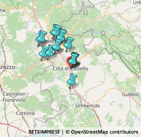 Mappa Largo Monsignore Giovanni Muzi, 06012 Città di Castello PG, Italia (9.445)