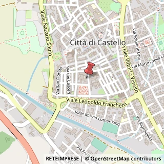 Mappa Largo Monsignore Giovanni Muzi, 12, 06012 Città di Castello, Perugia (Umbria)