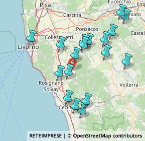 Mappa 56040 Santa Luce PI, Italia (16.00167)