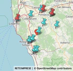Mappa 56040 Santa Luce PI, Italia (15.6765)