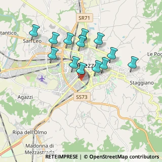 Mappa Via Arno, 52100 Arezzo AR, Italia (1.74769)
