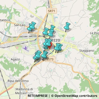 Mappa Via Arno, 52100 Arezzo AR, Italia (1.25313)