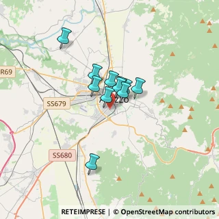 Mappa Largo Tevere, 52100 Arezzo AR, Italia (2.20545)