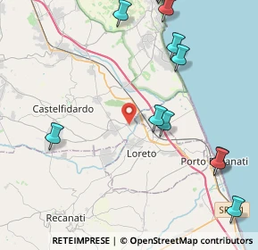 Mappa Via Musone, 60022 Castelfidardo AN, Italia (5.94143)