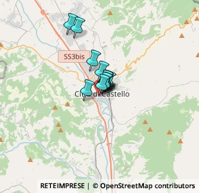 Mappa Via dei Casceri, 06012 Città di Castello PG, Italia (1.46583)