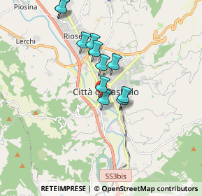 Mappa Via dei Casceri, 06012 Città di Castello PG, Italia (1.49091)