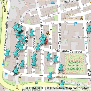 Mappa Via dei Casceri, 06012 Città di Castello PG, Italia (0.08214)