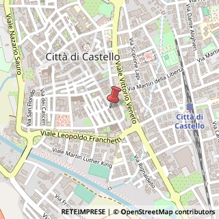 Mappa Corso Vittorio Emanuele, 27, 06012 Città di Castello, Perugia (Umbria)