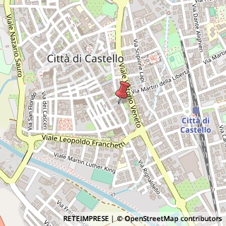 Mappa Corso Vittorio Emanuele, 42F, 06012 Città di Castello, Perugia (Umbria)
