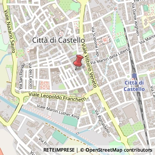 Mappa Corso Vittorio Emanuele, 36, 06012 Città di Castello, Perugia (Umbria)