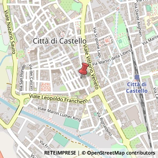 Mappa Corso Vittorio Emanuele, 42, 06012 Città di Castello, Perugia (Umbria)