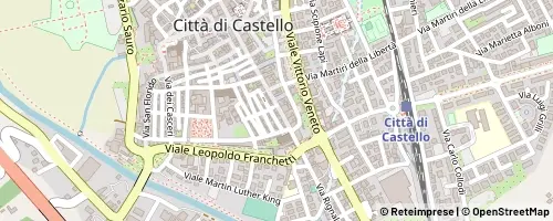Mappa Città di Castello