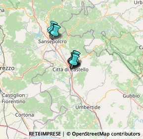 Mappa Via Papa Celestino II, 06012 Città di Castello PG, Italia (6.62077)