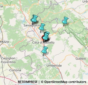 Mappa Via Papa Celestino II, 06012 Città di Castello PG, Italia (7.04667)