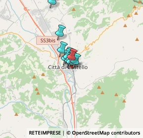 Mappa Via Papa Celestino II, 06012 Città di Castello PG, Italia (2.095)